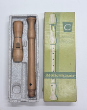Mollenhauer Sopran C Recorder German Vintage Boxed Wooden