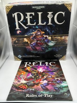 Warhammer 40K - Relikt - mit - NEMESIS ERWEITERUNG - BRETTSPIEL