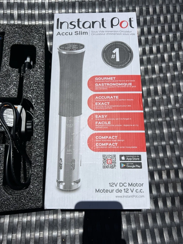 ¡Limpio! Circulador de inmersión Instant Pot Accu Slim Sous Vide 12v Foto 3 de 4