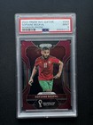 Sofiane Boufal Prizm Maroon /22 2022 Panini Prizm World Cup Qatar PSA 9 Morocco