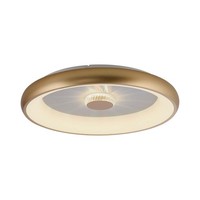 Deckenlampe Deckenleuchte Schlafzimmerlampe Messing Dimmer Fernbedienung Led