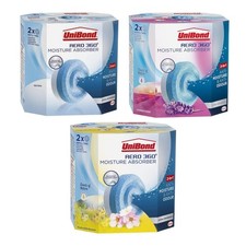 Image of UniBond AERO 360° Refills 2x Lavender 2x Wildflower 2x Neutral Tabs 450g Each