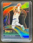 2023-24 Select Jalen Brunson Tie Dye Prizms Courtside #21/25 Knicks