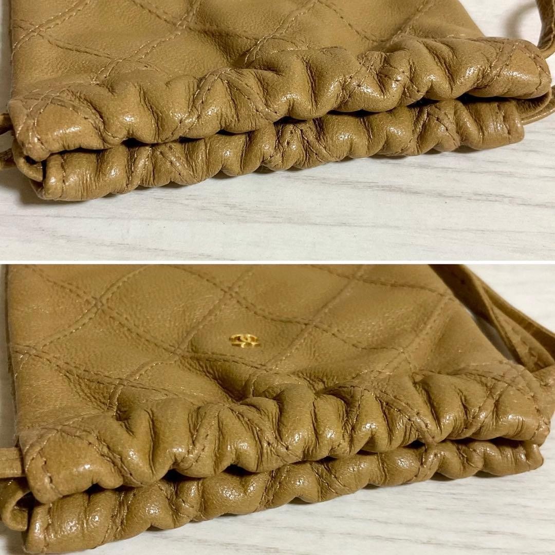 Authentic CHANEL Bicolore Coco Mark Drawstring Po… - image 7
