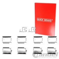 Quick Brake MONTAGE-SATZ BremsbelÄGe Hinten Vorne Passend FüR Chrysler Grand VOY