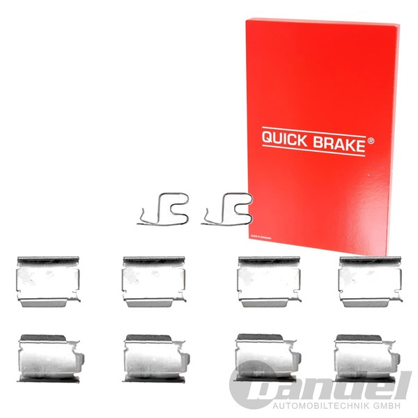 Quick Brake MONTAGE-SATZ BremsbelÄGe Hinten Vorne Passend FüR Chrysler Grand VOY-image