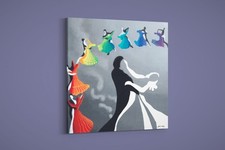 John Z. Wang - Waltz - Art Print on Paper or Canvas