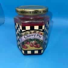 Vintage Home Interiors Spring Valley Scents Baked Apple Pie Candle Discontinued