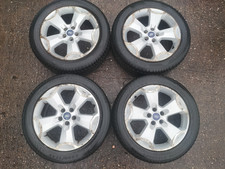 GENUINE FORD KUGA MK1 18" 5 SPOKE ALLOY WHEEL SET x 4 2008 - 2012