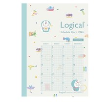  2026 Edition Planner Nakabayashi Logical Diary 2026 Monthly Notebook Type