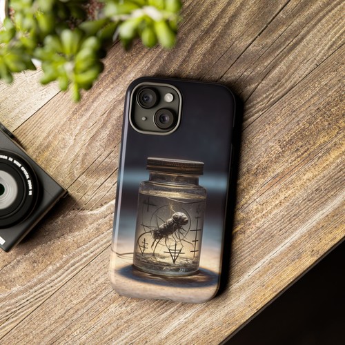 Phone Ink - Cover Case for iPhone Galaxy Pixel - Horror Bug Jar Lab Creature - Picture 39 of 261