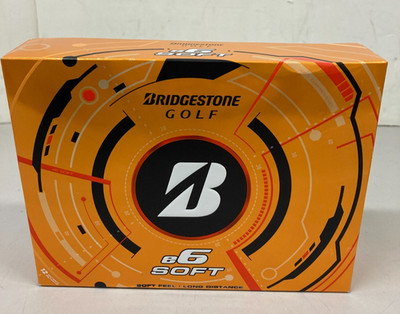 Bridgestone e6 Soft Golf Balls (White,12pk) 1 Dozen 2025 - NEW