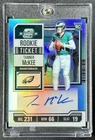 TANNER MCKEE 2023 PANINI CONTENDERS OPTIC 136 ROOKIE TICKET SILVER PRIZM AUTO SP