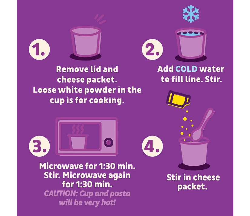 Tazas Annie's Shells and White Cheddar Mac and Cheese, paquete de 12 Foto 3 de 4