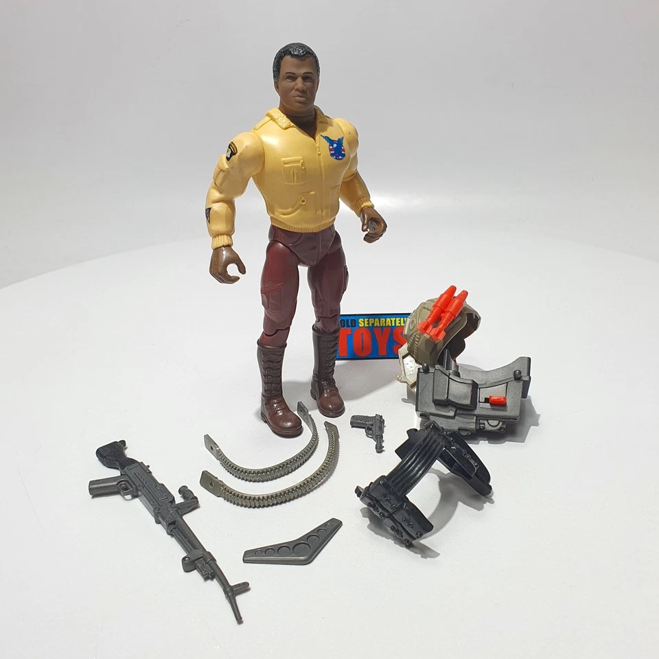 Figura De Colección Rambo TURBO A 100% COMPLETA Coleco Original 1986 Foto 3 de 4