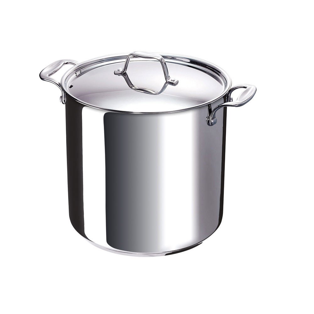 Faitout Traiteur Chef 17 l en inox pour grands repas de famille