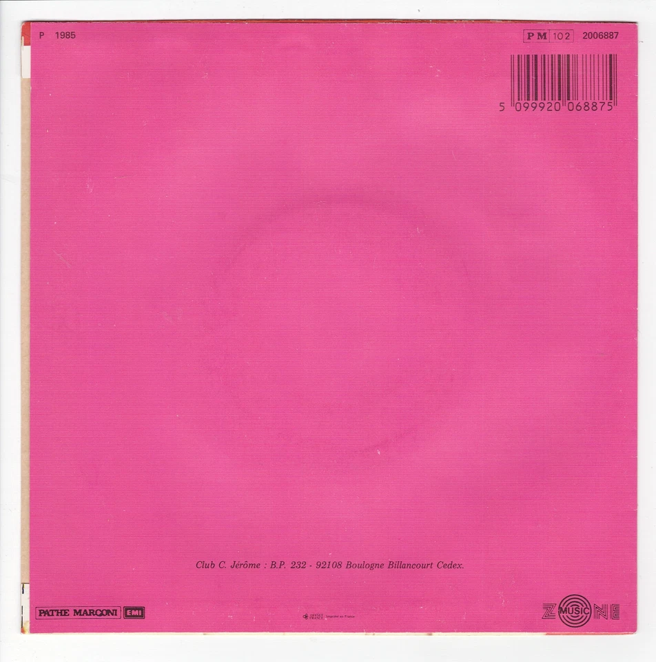 C.JEROME Et tu danses avec lui avec Sticker JUKEBOX "7" 45 tours SP - Photo 2/4