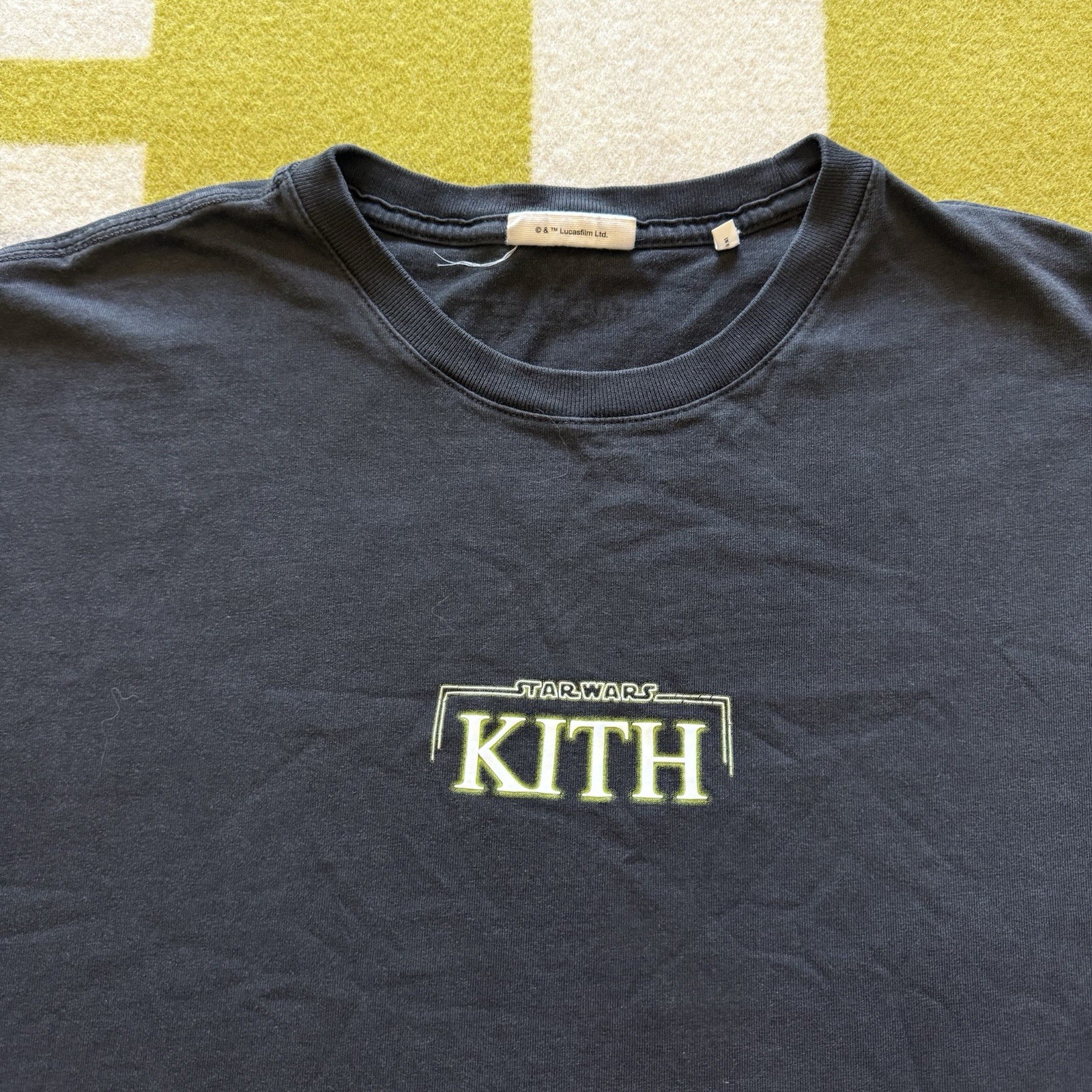Kith x STAR WARS Vintage Tee Black Large L Oversized … - Gem