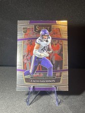 2021 Panini Select Concourse Zach Davidson #95 Rookie RC Minnesota Vikings NFL