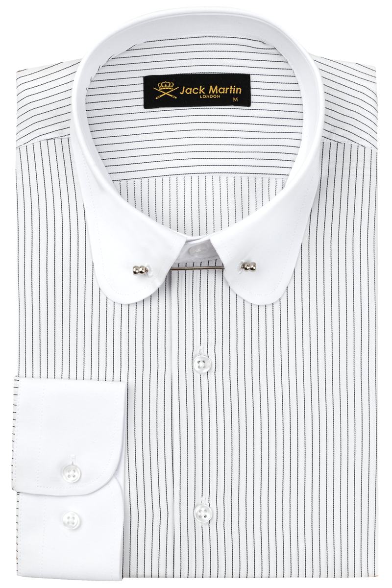 white christmas dresses High Club Collar Shirt - 1 Small (14 3/4 Neck main image 1