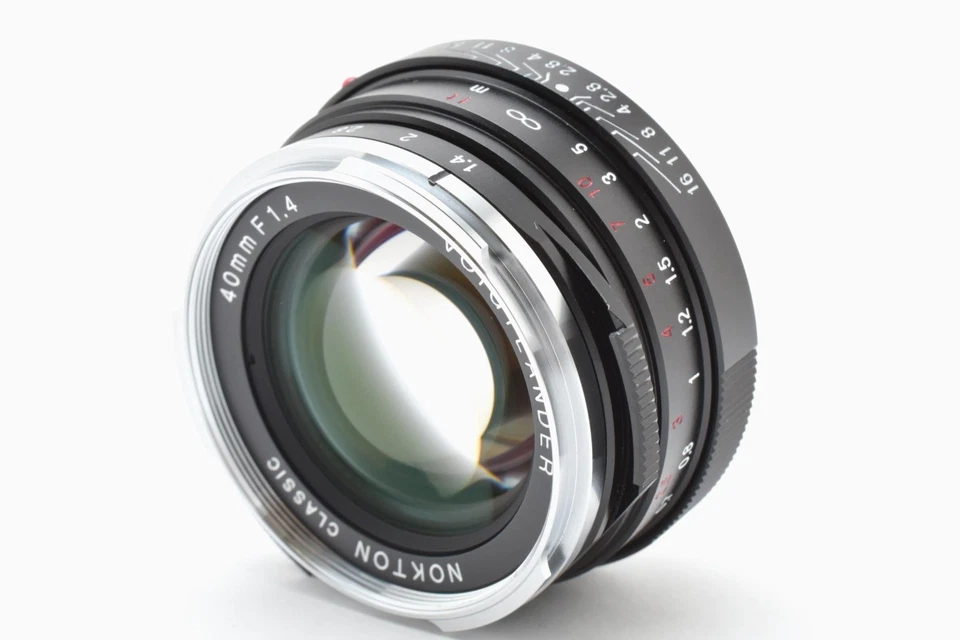 [Near Mint] Voigtlander NOKTON CLASSIC 40mm f/1.4 MC VM Leica M Mount JAPAN #243 - Image 2 of 4