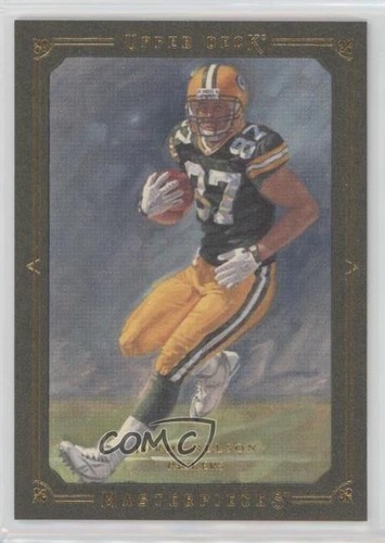 2008 Upper Deck Masterpieces Metallic Framed /50 Jordy Nelson #51 Rookie RC