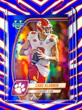 2024 Bowman Chrome University Cade Klubnik Blue Refractor /199 #35 Clemson