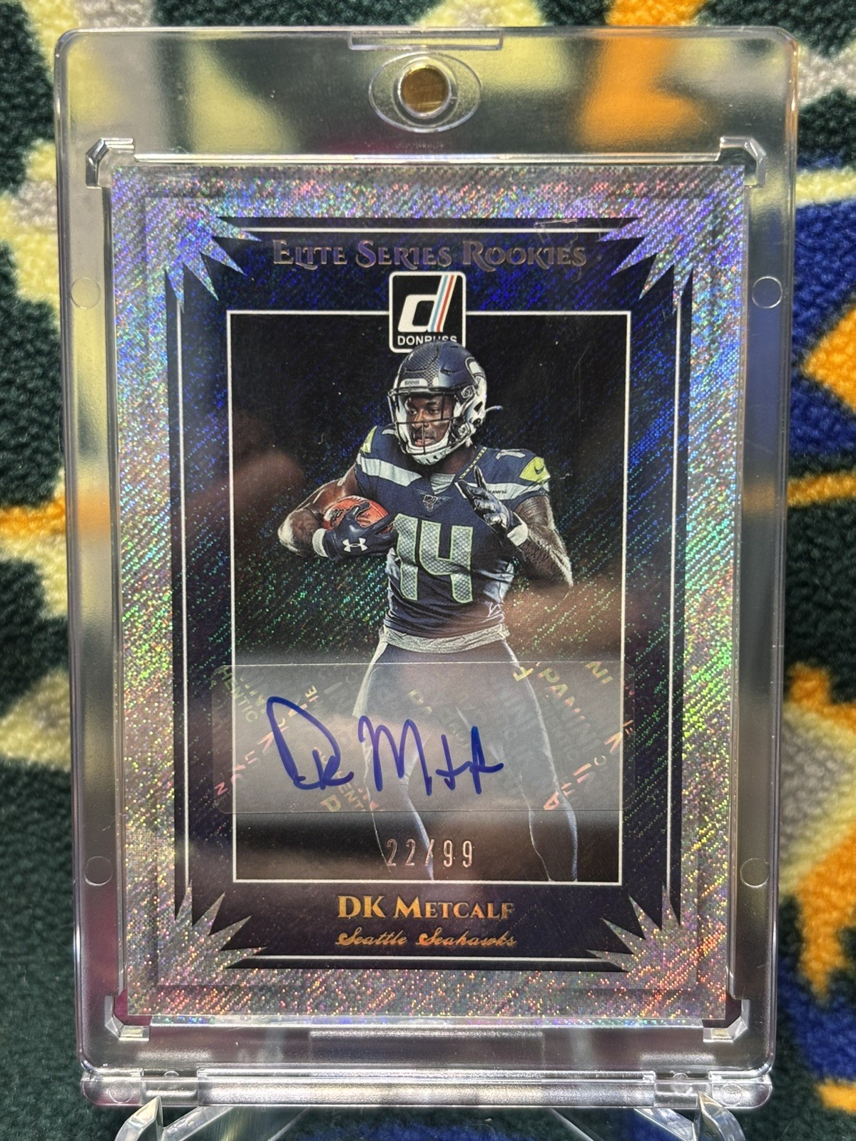 DK Metcalf (RC) Elite Series Rookie Auto /99 - 2019 Panini Donruss #ESR13