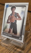 Panini 2021-22 Donruss Optic Rated Rookie Joshua Primo #162 Spurs Basketball