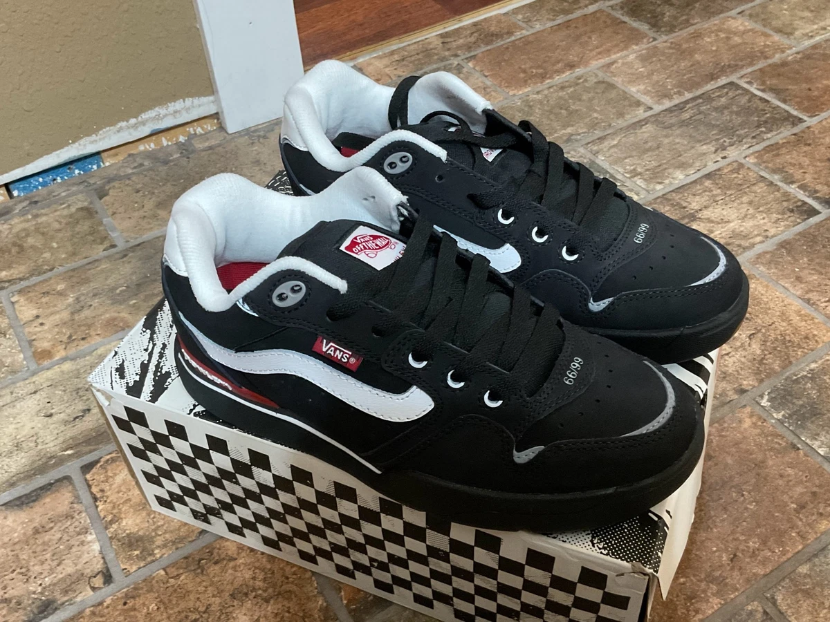 Vans Rowley XLT Black White Red for sale | eBay