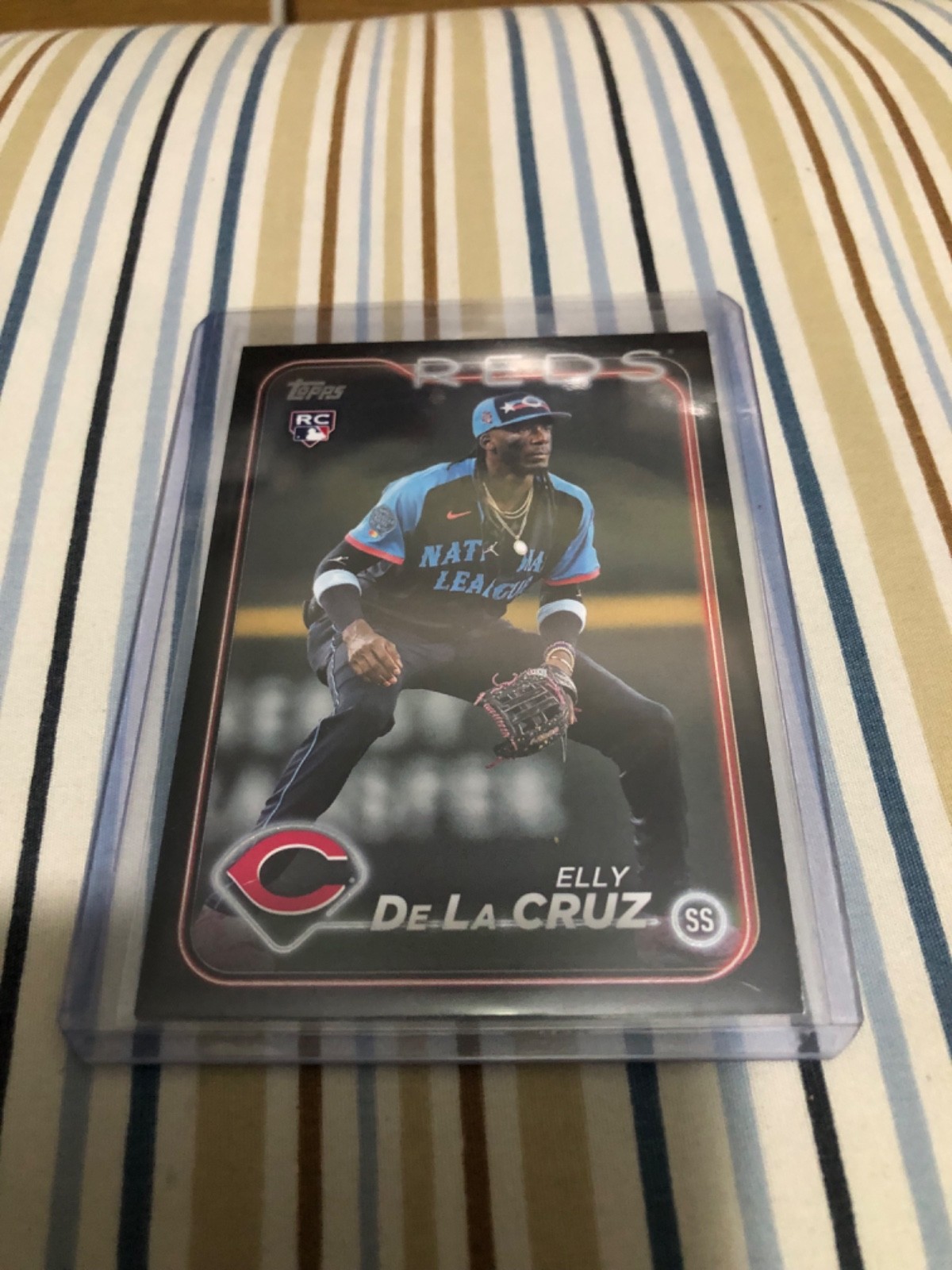 2024 Topps Update Series - 2024 All-Star Game Elly De La Cruz #ASG-44 Black /299