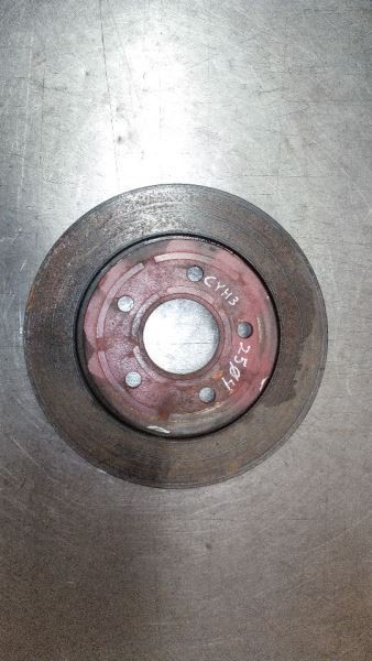 Rear Disc Brake Rotor from 2012 Ford FOCUS 6737761