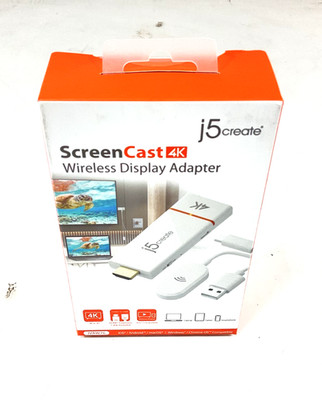 j5create Screencast 4K Wireless Display Adapter - JVAW76