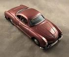 VOLKSWAGEN VW KARMANN GHIA BANDAI JAPAN FRICTION TIN TOY 1960 SIGN OF QUALITY