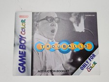 Trouballs Game Boy Color Instruction Manual