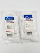 Buster Brown 100% Cotton Anklet Socks 6 Pairs Black White No Elastic Sz Opt