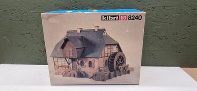 Kibri 8240 Wassermühle Plastik Modellbausatz Spur HO Maßstab 1/87