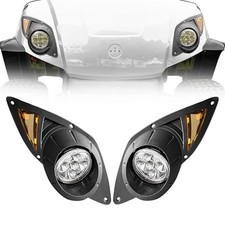 Golf Cart LED Head Light Kit For YAMAHA Drive G29 2007-2016 Gas or Electric