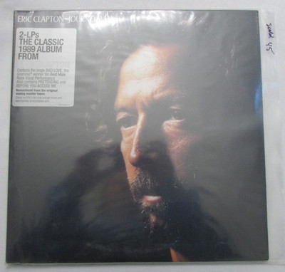 ERIC CLAPTON JOURNEYMAN SEALED w/HYPE 2 VINYL LP L53