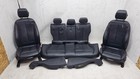 2012-2018 BMW F30 3-Series Front & Rear Leather Seats Seat Set Black OEM
