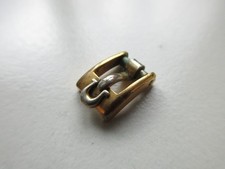 Omega 6 MM "old style" AW Plaque G Swiss straight model 1950's watch band buckle