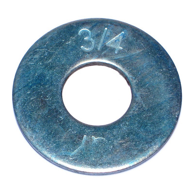 #ad 3 4quot; x 13 16quot; x 2quot; Zinc Plated Grade 8 Steel USS Flat Washers $49.70