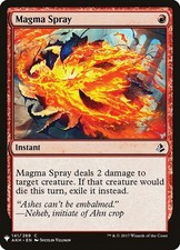 Magma Spray 141 PLST AKH List Amonkhet Instant Red Velinov Common Exile MTG NM