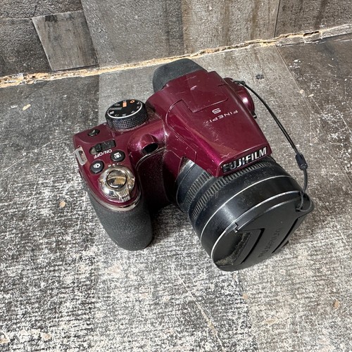 GREAT Fujifilm FinePix S Series S4400 14.0MP Digital Camera TESTED Maroon - Picture 3 of 10
