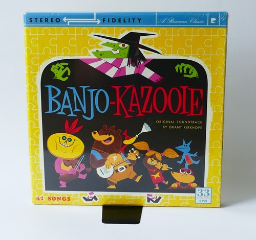 Banjo-Kazooie colonna sonora OST 4LP BOX | Tooie Nintendo 64 LP raro