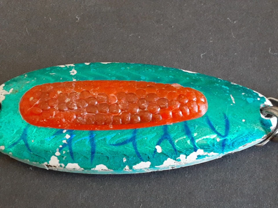 SEÑUELO DE PESCA CUCHARA WOBBLER AZUL PIXEE ZORRO AZUL VINTAGE Foto 4 de 4