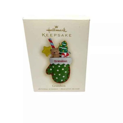 2008 Hallmark Andenken Enkel Weihnachtsschmuck Handarbeit & Stoff in Box - Bild 5 von 6