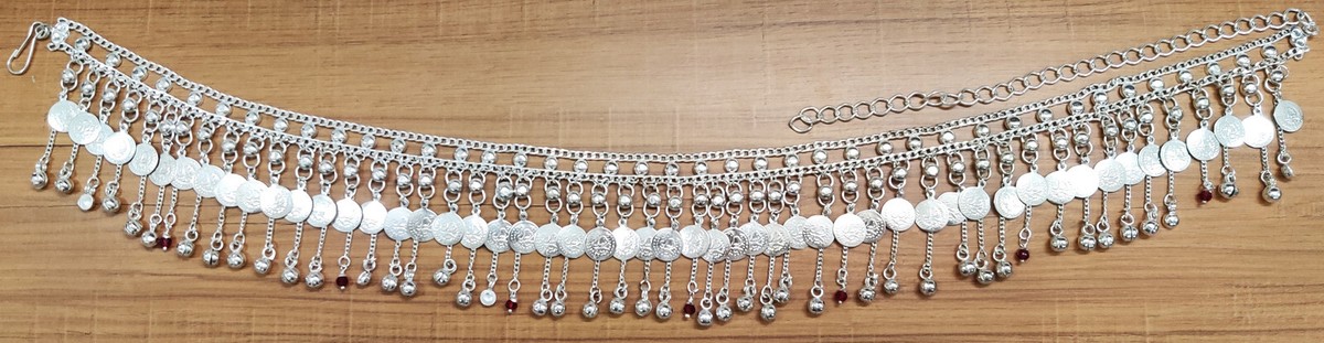 Silver Chain Belt Tribal Kuchi Tribal Gypsy ATS Boho Fashion  display picture 2
