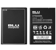 ORIGINAL BLU C5L MAX Phone Battery C775444200L OEM Replacement 2000mAh 7.6Wh