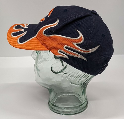 Chicago Bears NFL Flames Youth Adjustable Baseball Hat Vintage - 第 5/9 張圖片